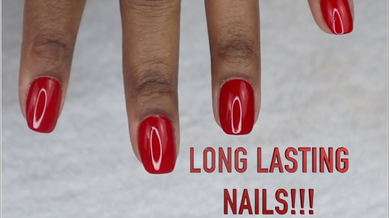 EASIEST DIY NAILS THAT LAST ONE MONTH!!! NO ACRYLIC / NO GEL / NO SHELLAC