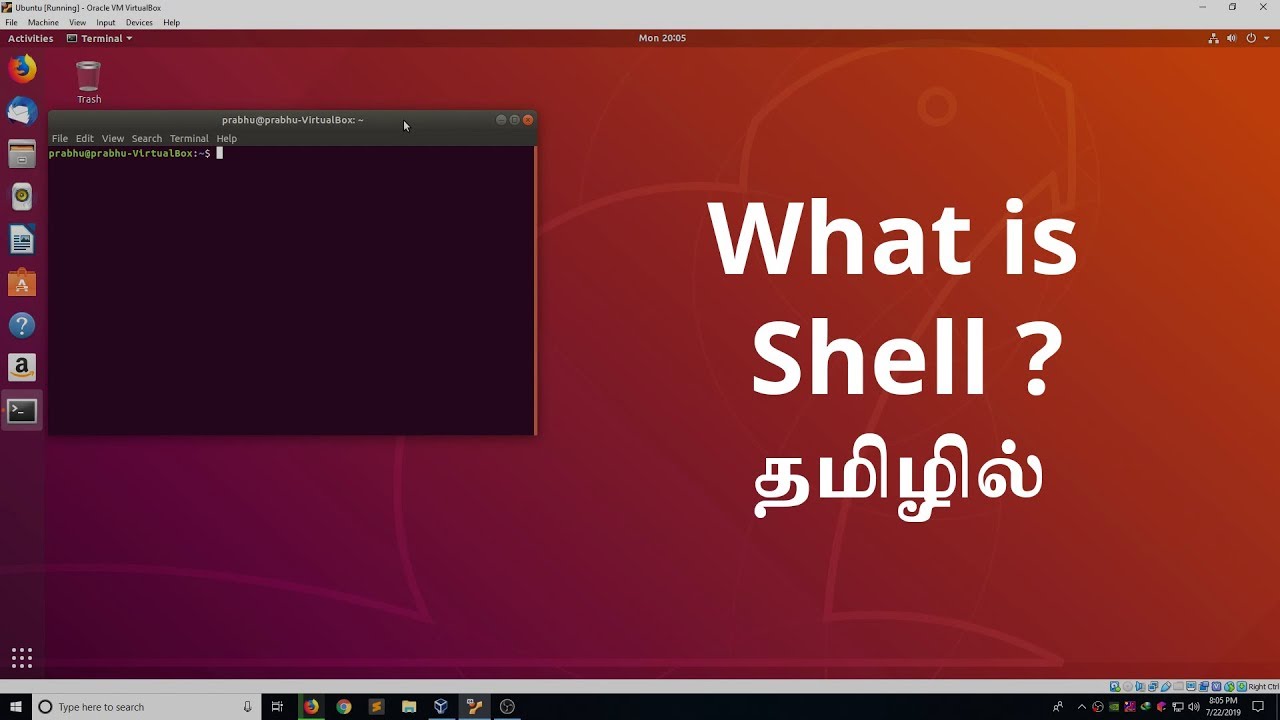 What is Shell - 1 - தமிழில் - Linux Commands and Shell Scripting