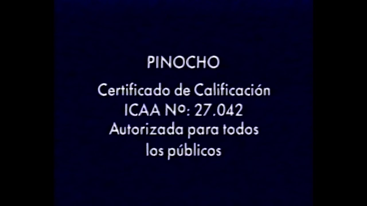 PINOCHO (1940) | Inicio VHS España (Edición 60 Aniversario, año 2000)