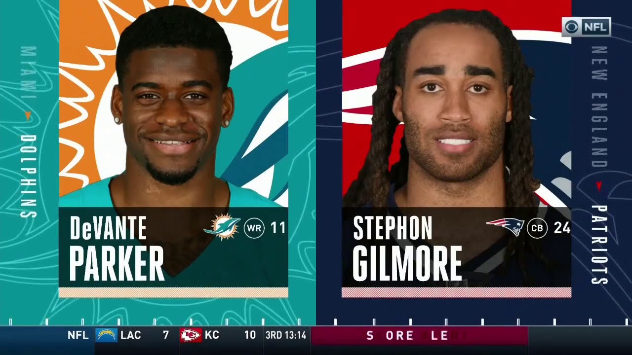 DeVante Parker vs Stephon Gilmore (2019 wk 17) | WR vs CB Matchup
