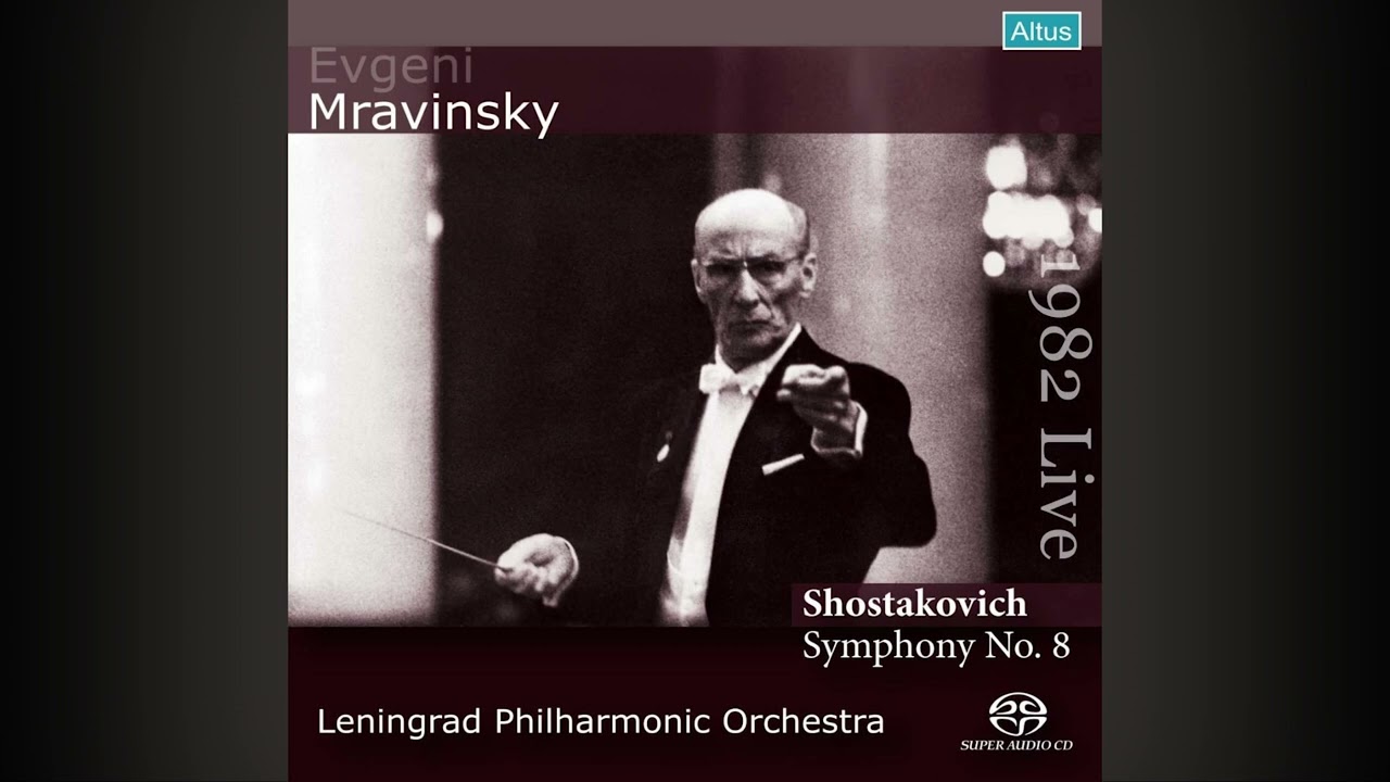 Shostakovich: Symphony No. 8 in C minor, Op. 65 - Leningrad PO, Evgeni Mravinsky. Rec Live 1982 SACD