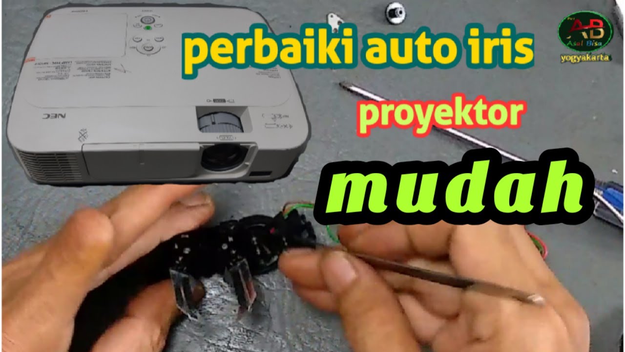 auto iris projector repair