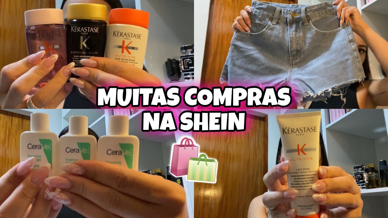 MUITAS COMPRINHAS DA SHEIN 🛍️ ENCONTREI MARCAS DE LUXO 😱 MOSTREI TUDO! ✨💖