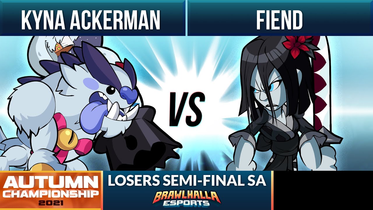 Kyna Ackerman vs Fiend - Losers Semi-Final - Autumn Championship 2021 - SA 1v1