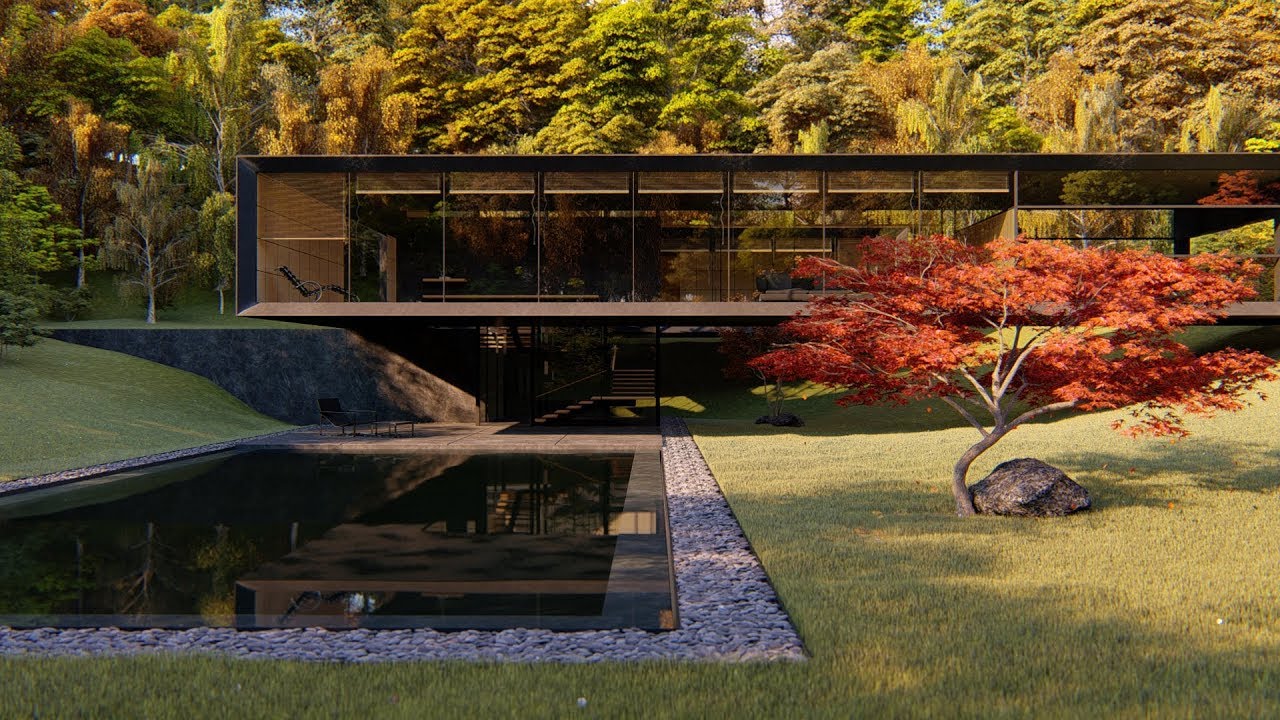 LUMION 8 Pro Modern Japanese Minimalist House