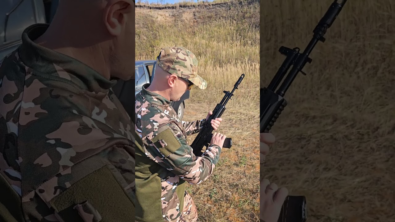 TR3 стрельба на 50 и 35 метров #калашников #hunting #охота #стрельба #оружие #headshot #weapon