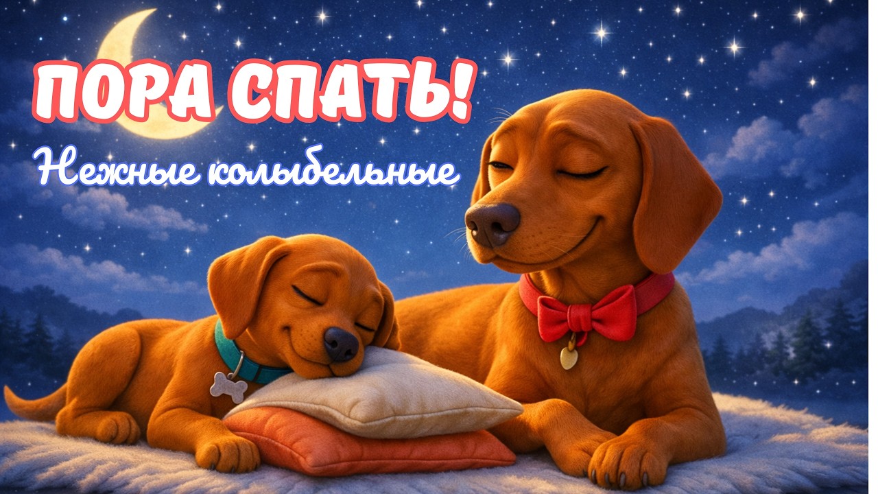 Колыбельные для детей 🌙  Спокойные песенки перед сном