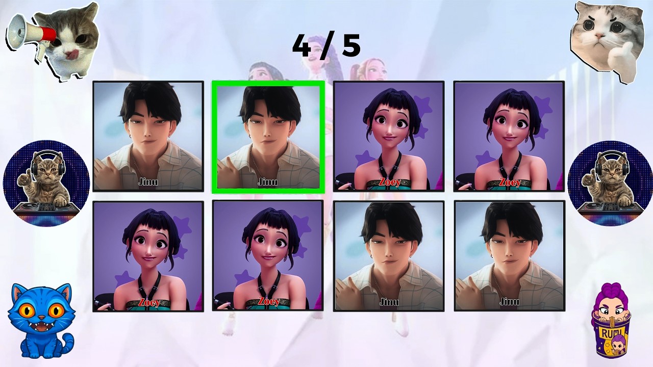 Say The Word On Beat Challenge | Level 1 - 5 | Kpop Demon Hunters Edition