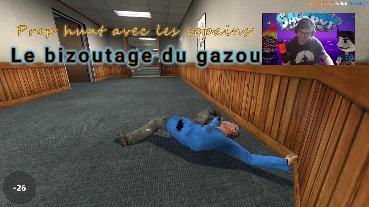 Gmod prop hunt: Le bizoutage du Gazou
