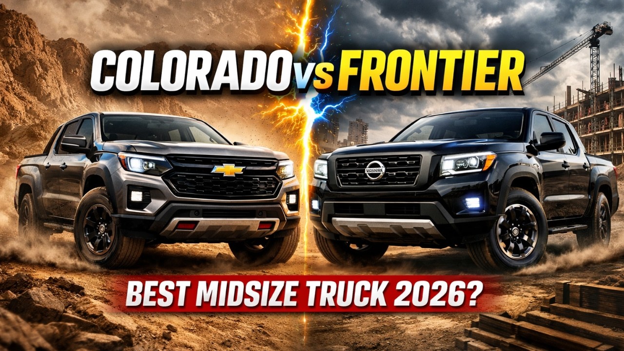 2025 Chevrolet Colorado vs 2026 Nissan Frontier — The Real Midsize Truck Showdown