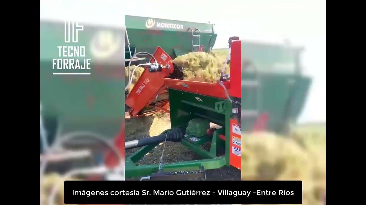 Embolsadora de 6 pies TECNOFORRAJE, versi&oacute;n full