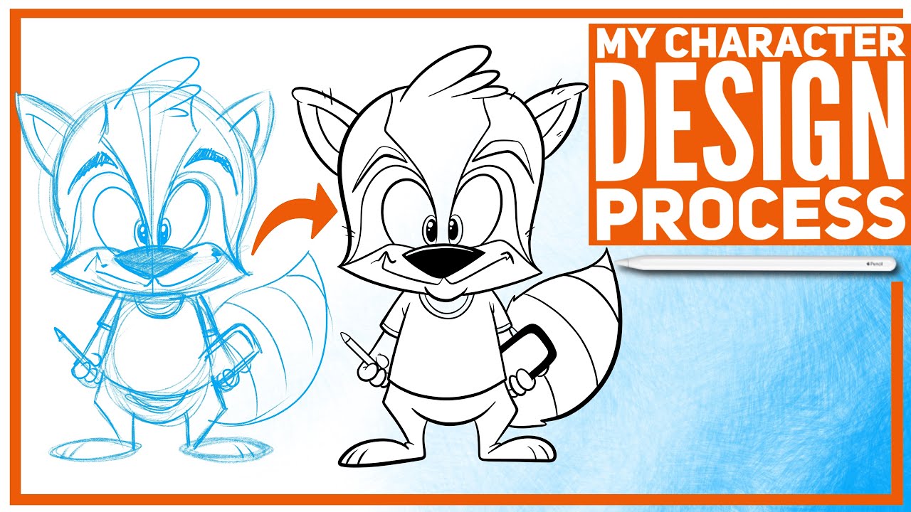 Как я создаю персонажа: создаю талисман для своего канала!