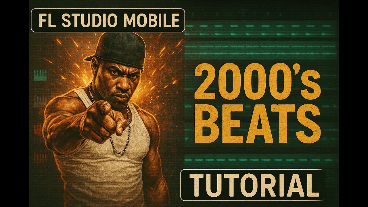 2000s Hip Hop Beat on FL Studio Mobile 🔥 | Old School Vibes on Phone!