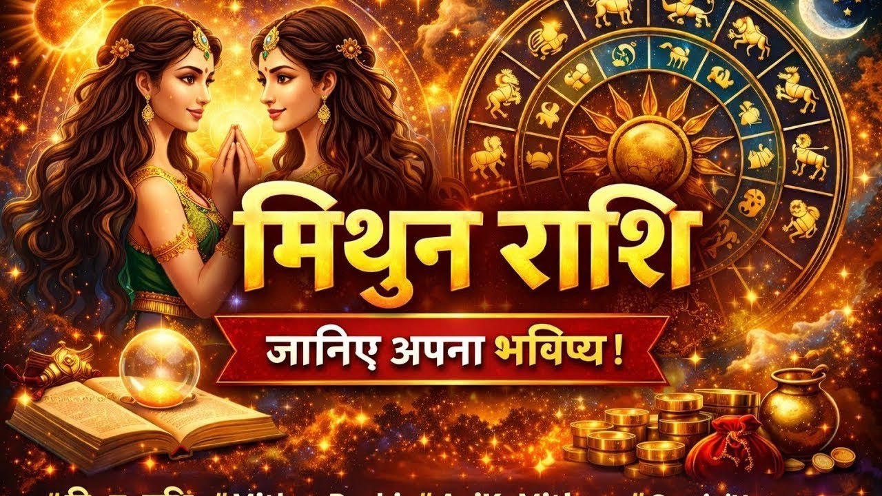 मिथुन राशि जानिए अपना आज का भविष्य | Mithun Rashi 