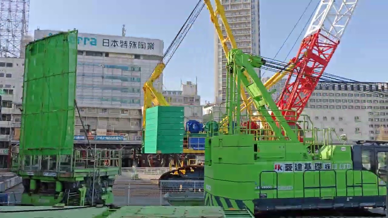 （鉄）今日の　京急　品川駅工事　＃品川駅　※街の移り変わり