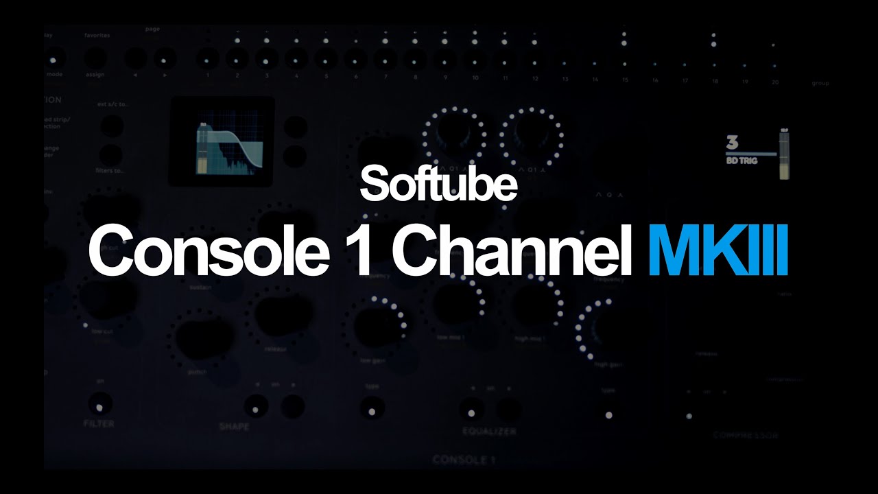 SOFTUBE CONSOLE 1 CHANNEL MK III — Обзор