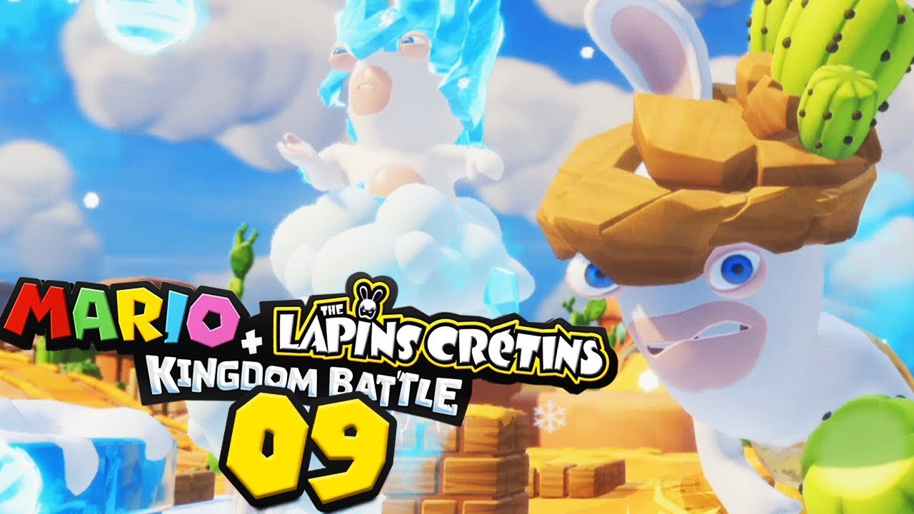 DUO DE BOSS DE FEU ET DE GLACE ! - MARIO + LAPINS CRÉTINS #09