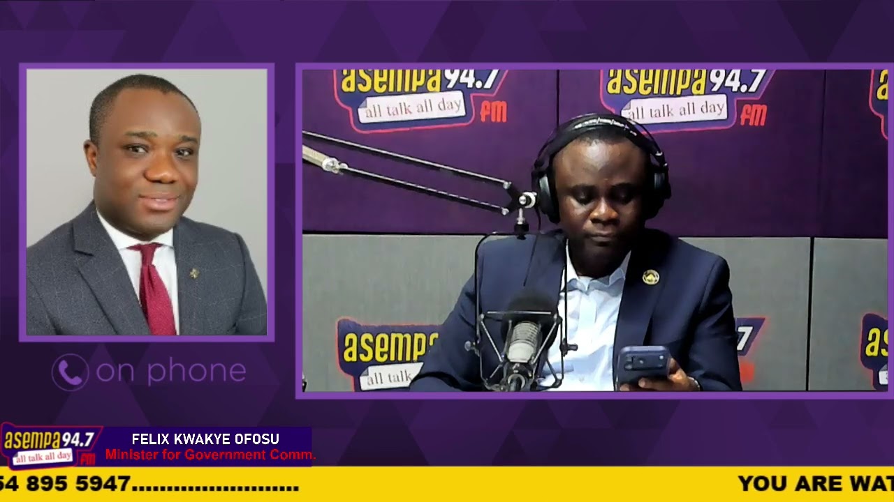 Felix Kwakye Ofosu says the President wasn't aware of NEC's decision