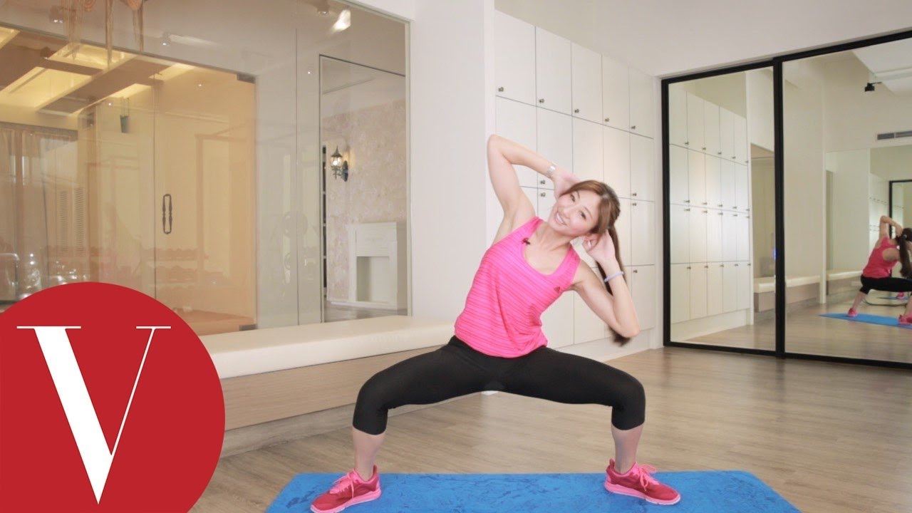 3招核心腰瘦運動打造小蠻腰｜Annie老師｜VOGUE 健身教室