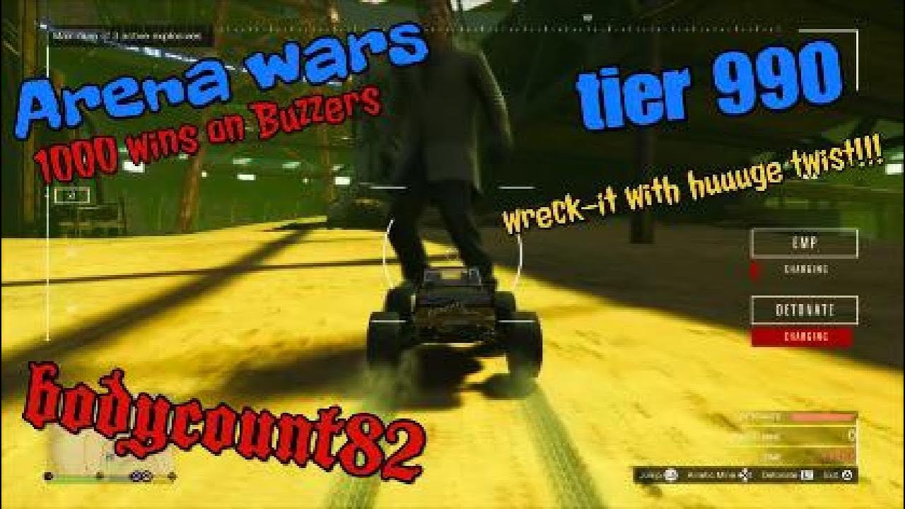 GTA Online Arena wars: tier 990 achieved!