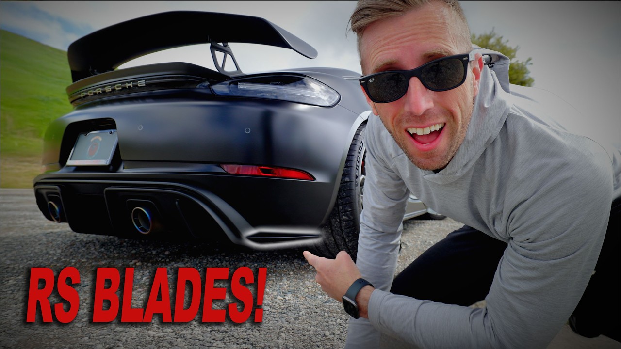 GT4 RS Rear Diffuser Side Blades Upgrade | The Easy Way!
