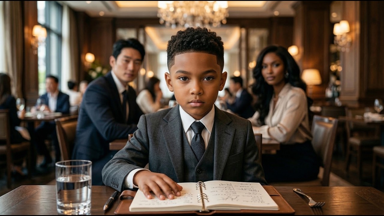 The Mafia Boss Stared at a Woman for 3 Minutes… Until Her 7-Year-Old Son Walked Up to Confr0nt Him