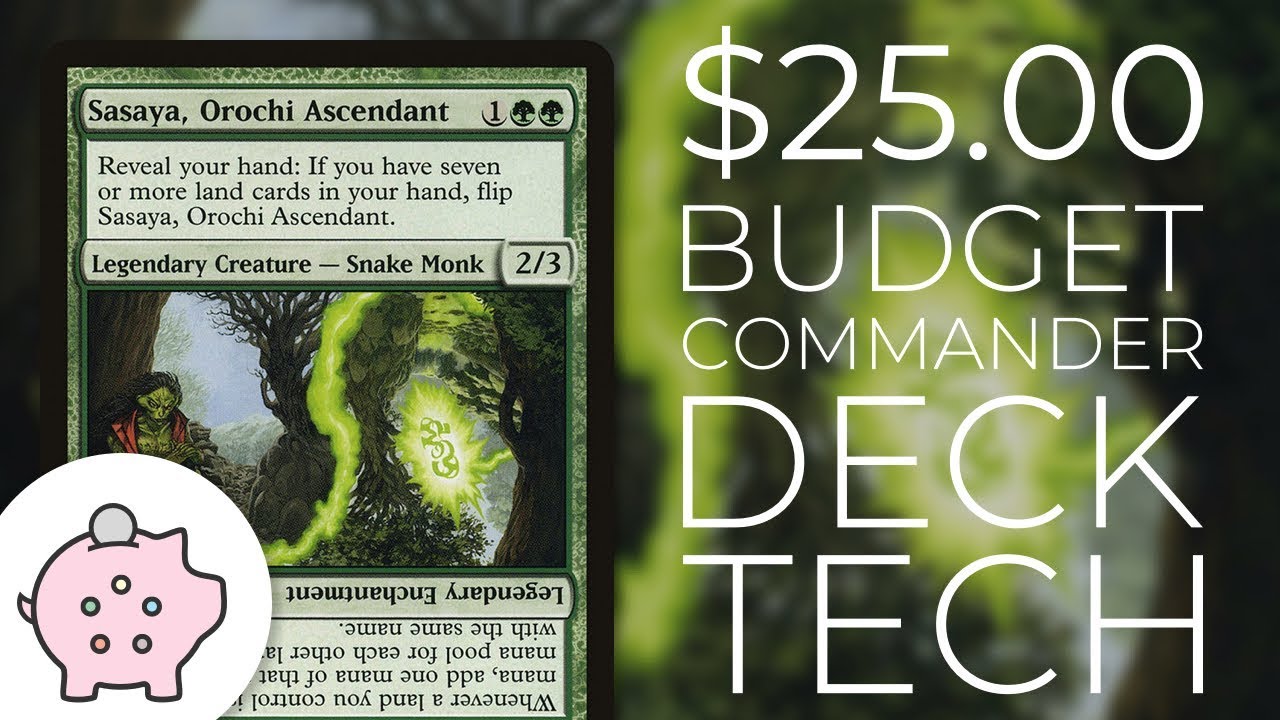 Sasaya, Orochi Ascendant | EDH Budget Deck Tech $25 | Mass Ramp | Magic the Gathering | Commander