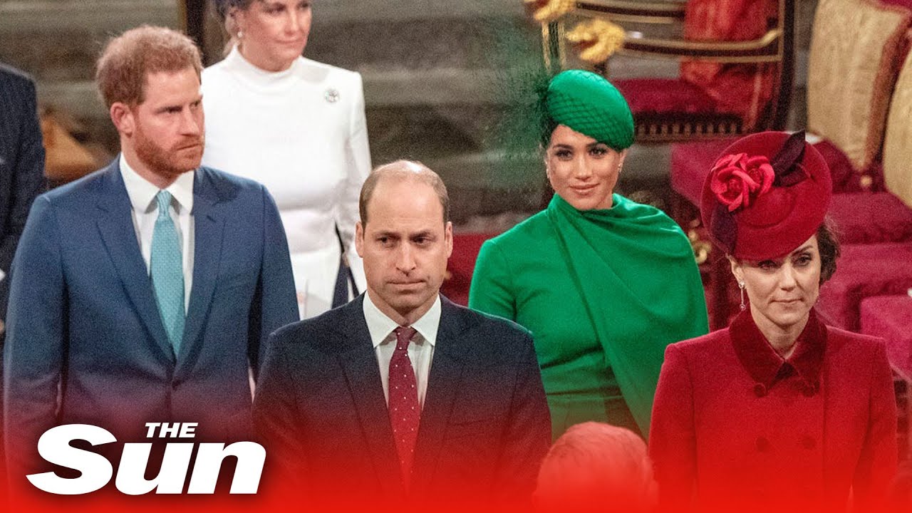 Meghan Markle and Prince Harry join the Queen at Commonwealth Service in final event before Megxit
