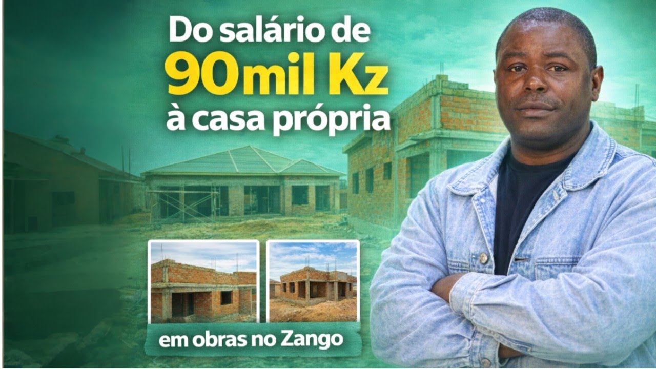 Casa própria com 90mil Kz por Mês Ele conseguiu.