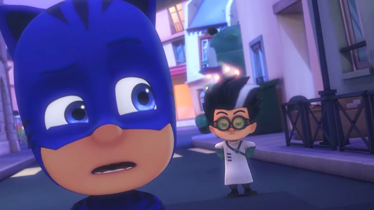 PJ Masks Super Pigiamini | Gattoboy contro Robo-gatto | Cartoni Animati