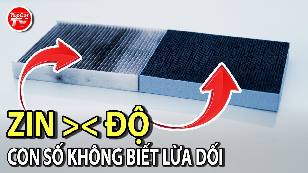 [LỌC KHÔNG KHÍ] - P1: So sánh lọc gió điều hòa theo xe và lọc gió khử mùi + lọc bụi mịn | TIPCAR TV