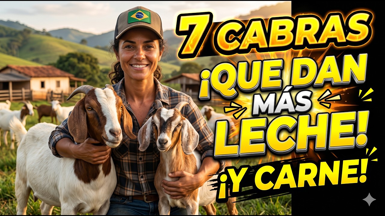 7 razas de cabras que engordan r&aacute;pido y producen mucha leche con poco alimento
