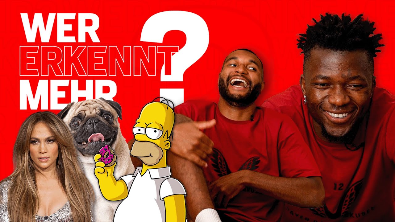 "Stop lying!" 😅 | Jonathan Tah 🆚 Edmond Tapsoba in "Who Recognizes More?"