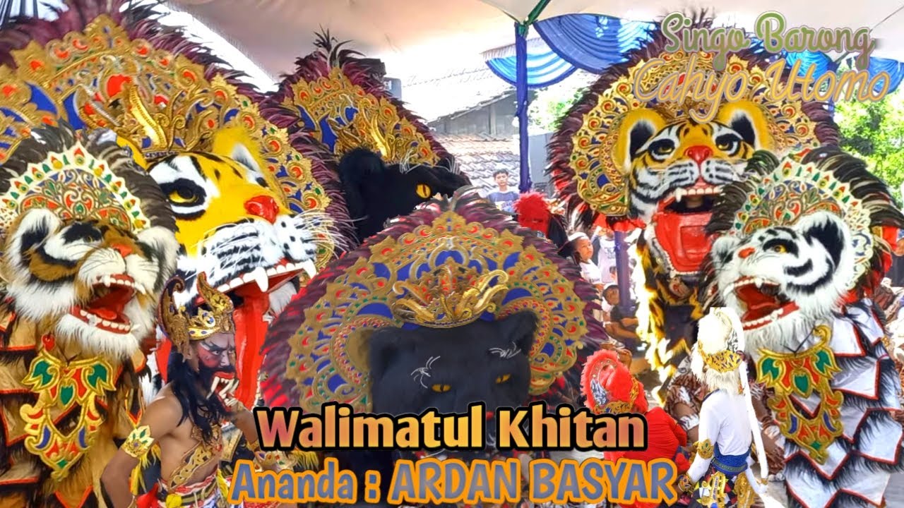 Full Meriah.. !!! Barongan CAHYO UTOMO live Di Dk Lengkong Mulyorejo Demak