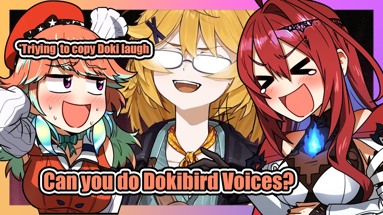 Kiara and Liz notice this voice sounds like Doki and try to impersonate her