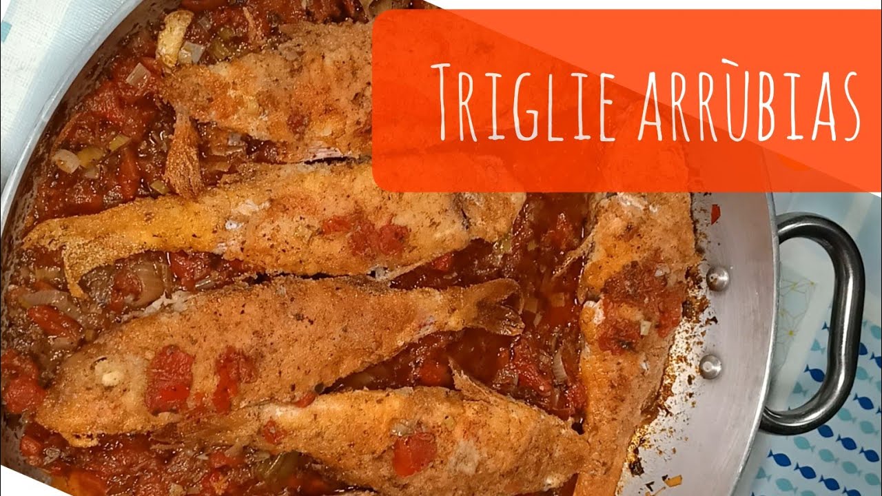 Triglie Arrùbias ( in rosso)
