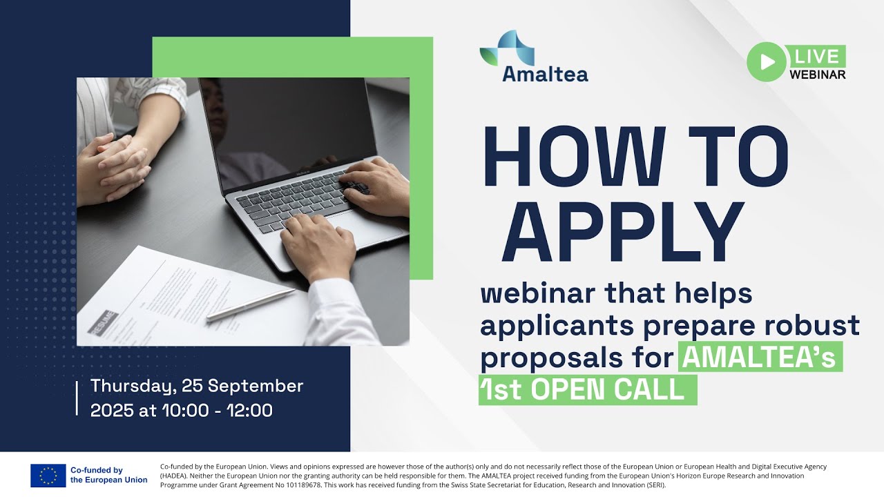 AMALTEA - HOW TO APPLY Webinar