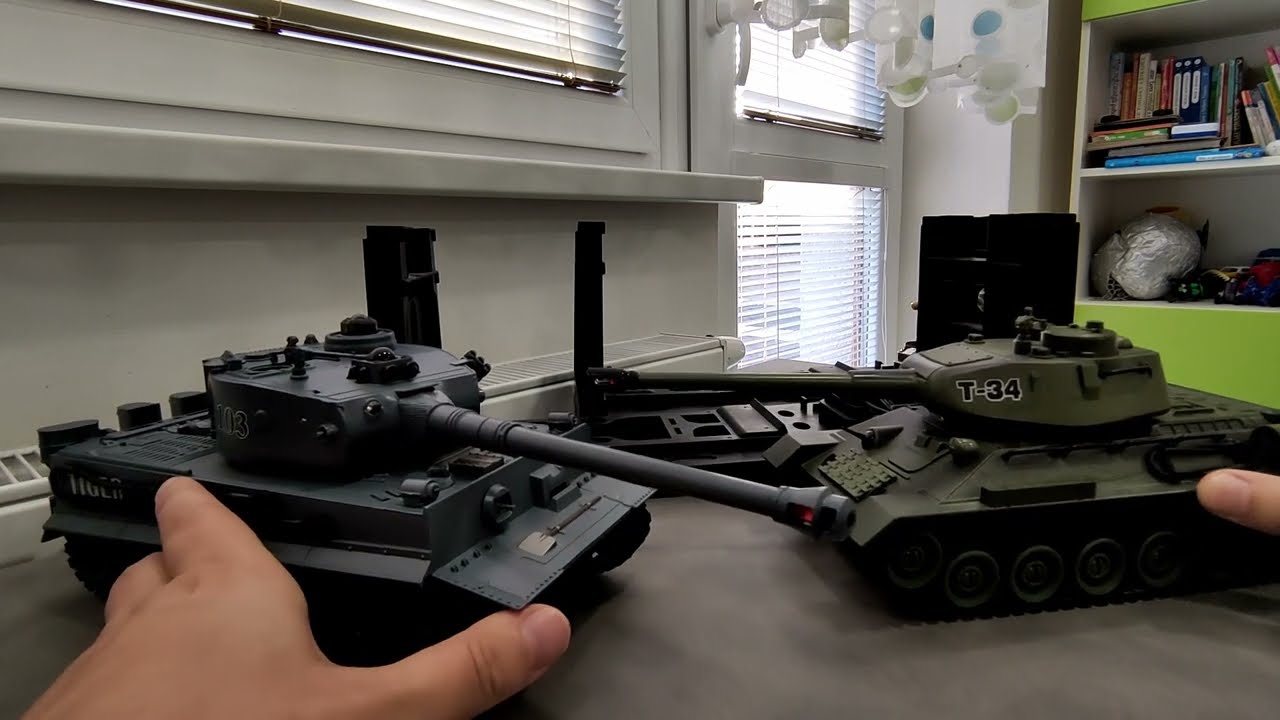 Recenze RC-Tanky T34 a Tiger