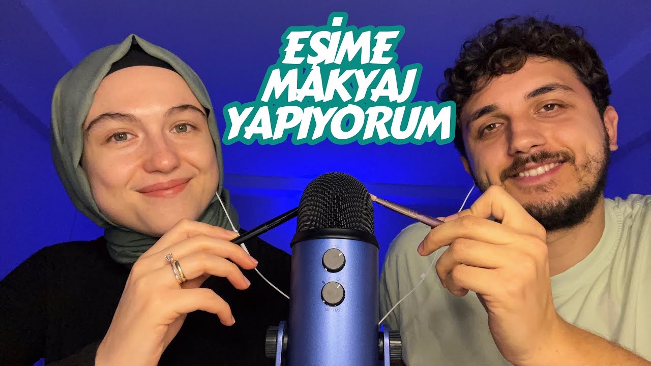 2 BİN ABONE ÖZEL EŞİME DÜĞÜN MAKYAJINI YAPIYORUM 💄~ TÜRKÇE ASMR