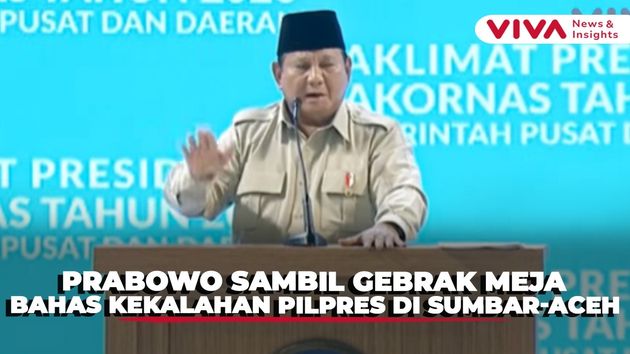 Prabowo Cerita Kalah di Sumbar-Aceh, Cara Memberantas Korupsi