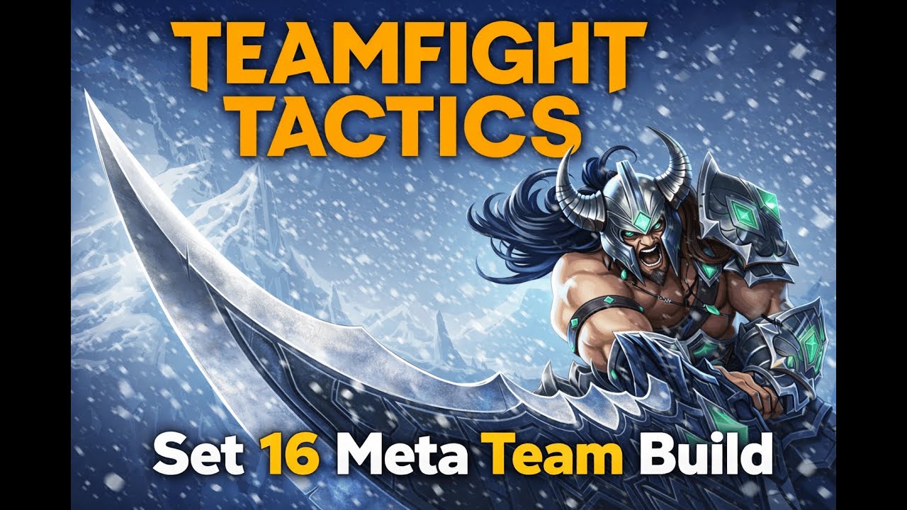 Teamfight Tactics: Set 16 Meta Build (Ashe & Tryndamere)