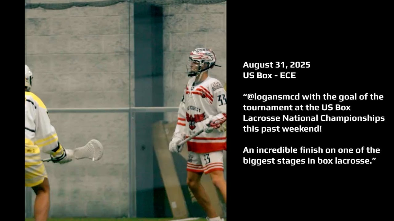 Logan McDermott 2025 Lacrosse Highlights