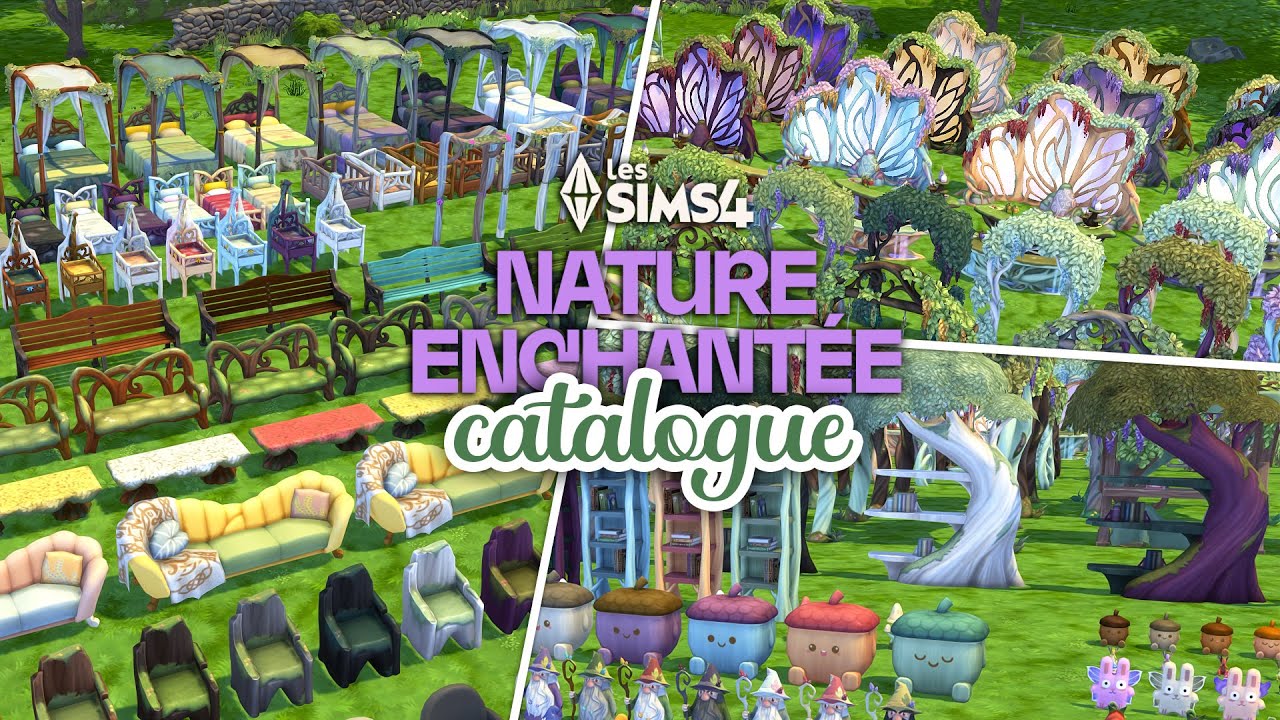 Pack d'Extension Les Sims 4 : Nature Enchantée | CATALOGUE