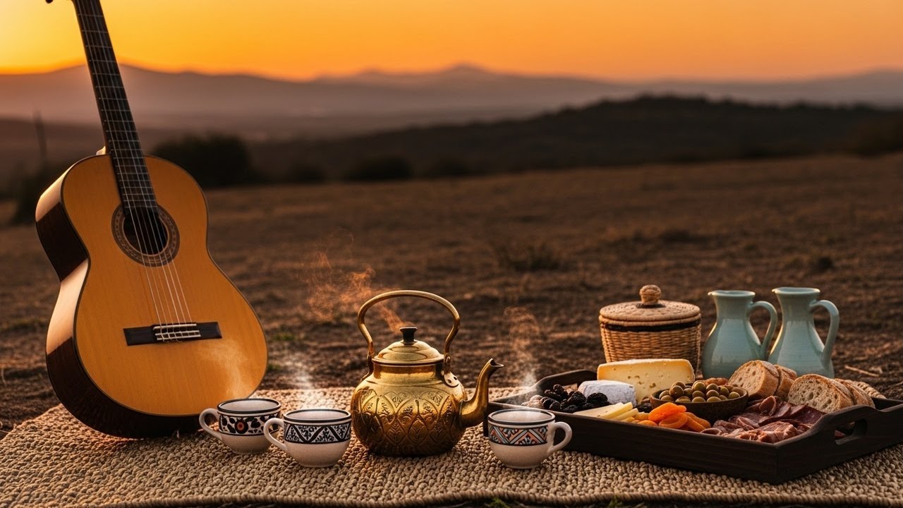 Spanish Guitar - Relaxing Flamenco Rumba Instrumental Supporting Calm Ambient Background