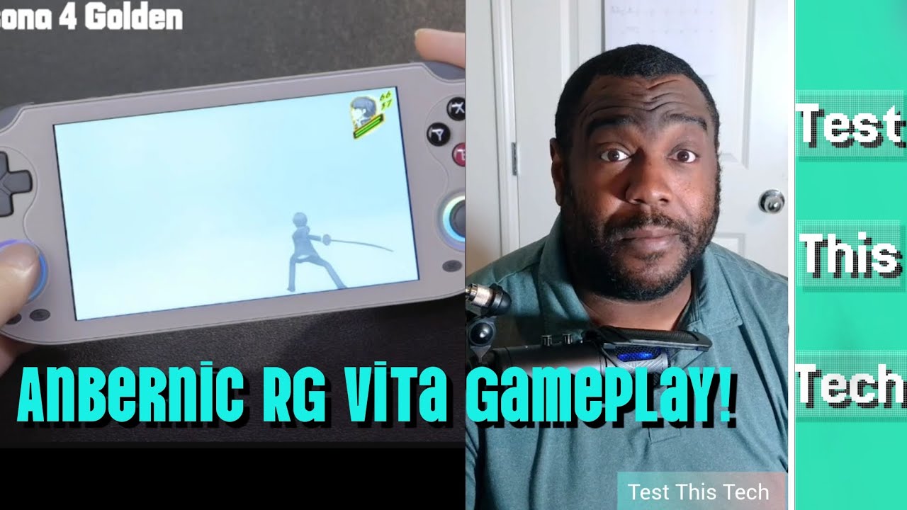 Let's Watch Some Anbernic RG Vita Gameplay | Test This Tech 