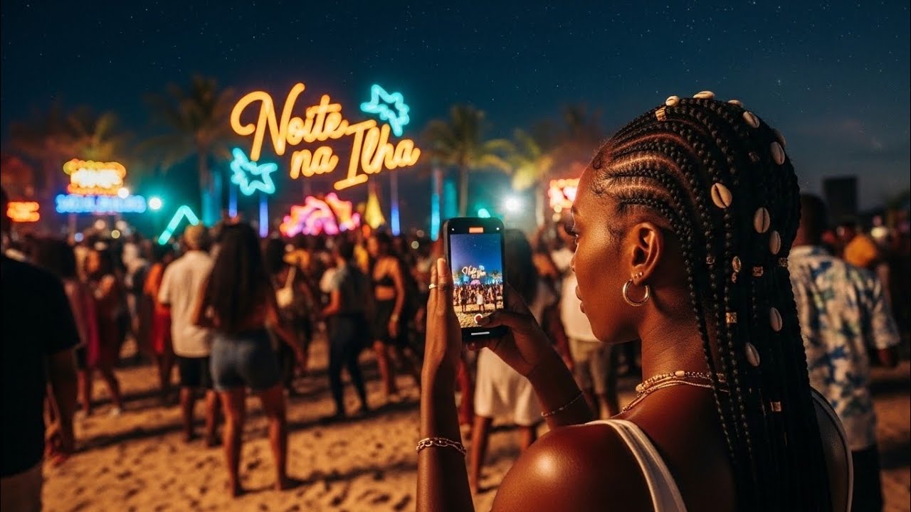 Noite na Ilha (Afro House IA) - Festa de Verão Dançante 