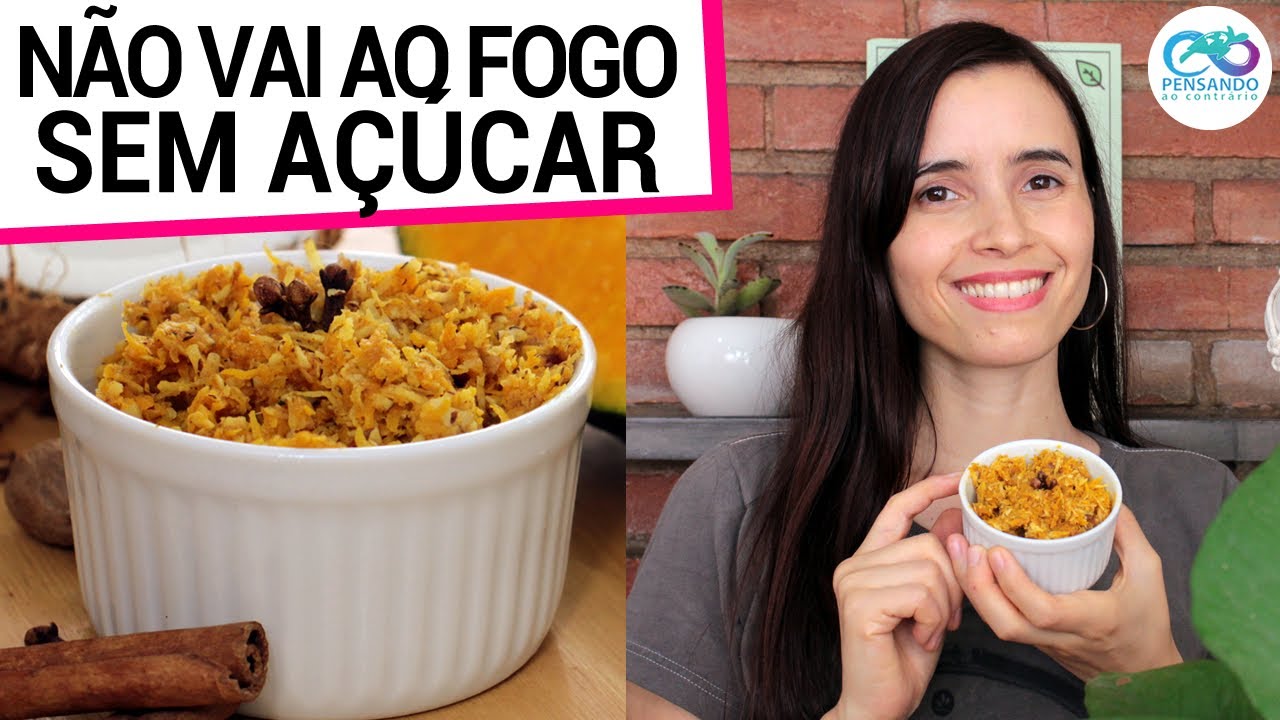 O DOCE DE ABÓBORA MAIS FÁCIL E SAUDÁVEL DA SUA VIDA (SEM AÇÚCAR, CRU E SEM FOGÃO)