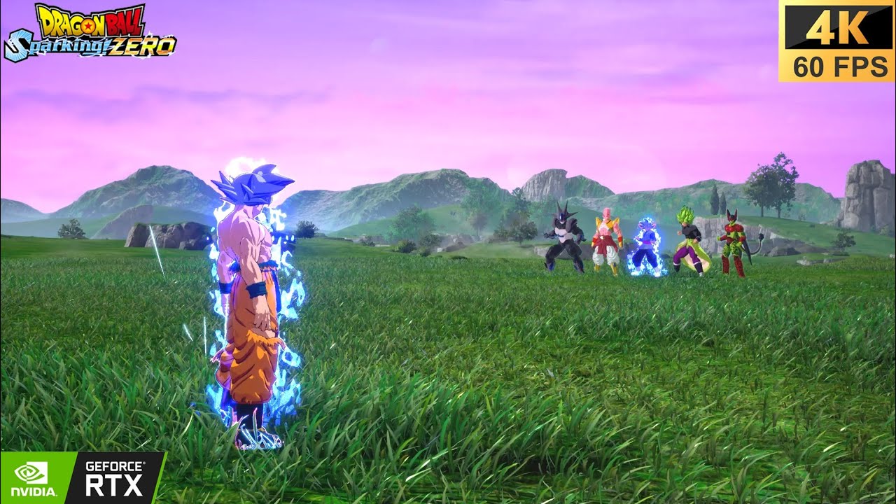 Goku VS Mods Villain's, Intense Clash, Dragon Ball Sparking Zero, 4K 60FPS.