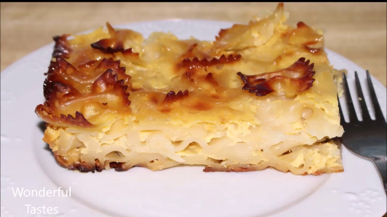Макаронный десерт (Очень вкусный рецепт болгарской кухни) (Субтитры на вашем языке)