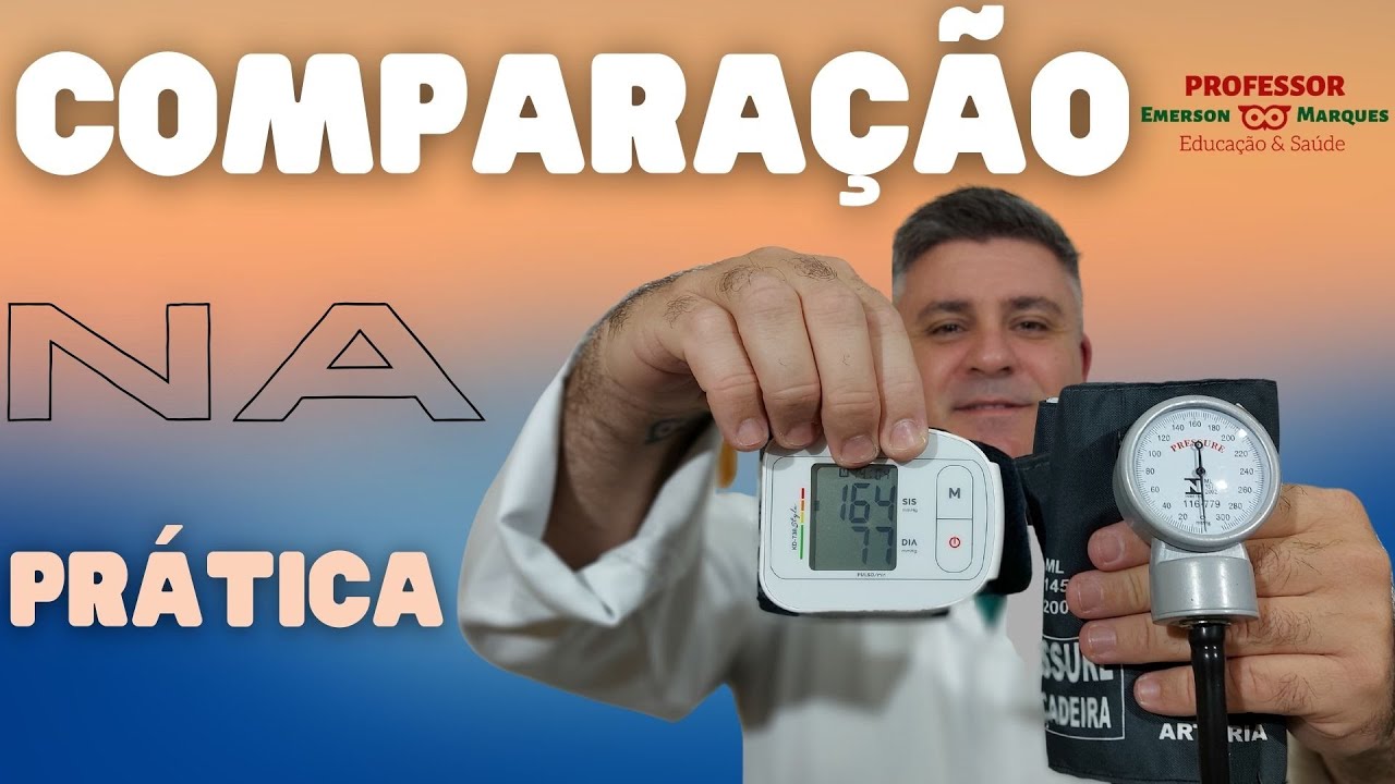 APARELHO DE PRESSÃO MANUAL X DIGITAL
